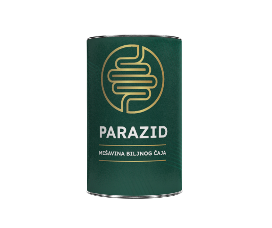 Pakovanje proizvoda PARAZID mješavina biljnog čaja 50 g