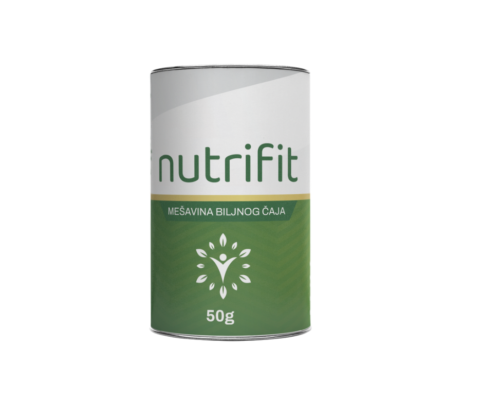 Pakovanje proizvoda NUTRIFIT mješavina biljnog čaja 50 g